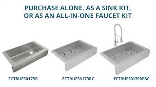 Watch the product video for Elkay Crosstown 6" Farmhouse Kitchen Sink & Kits