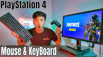 How to use Mouse & Keyboard on PS4 in 2024?