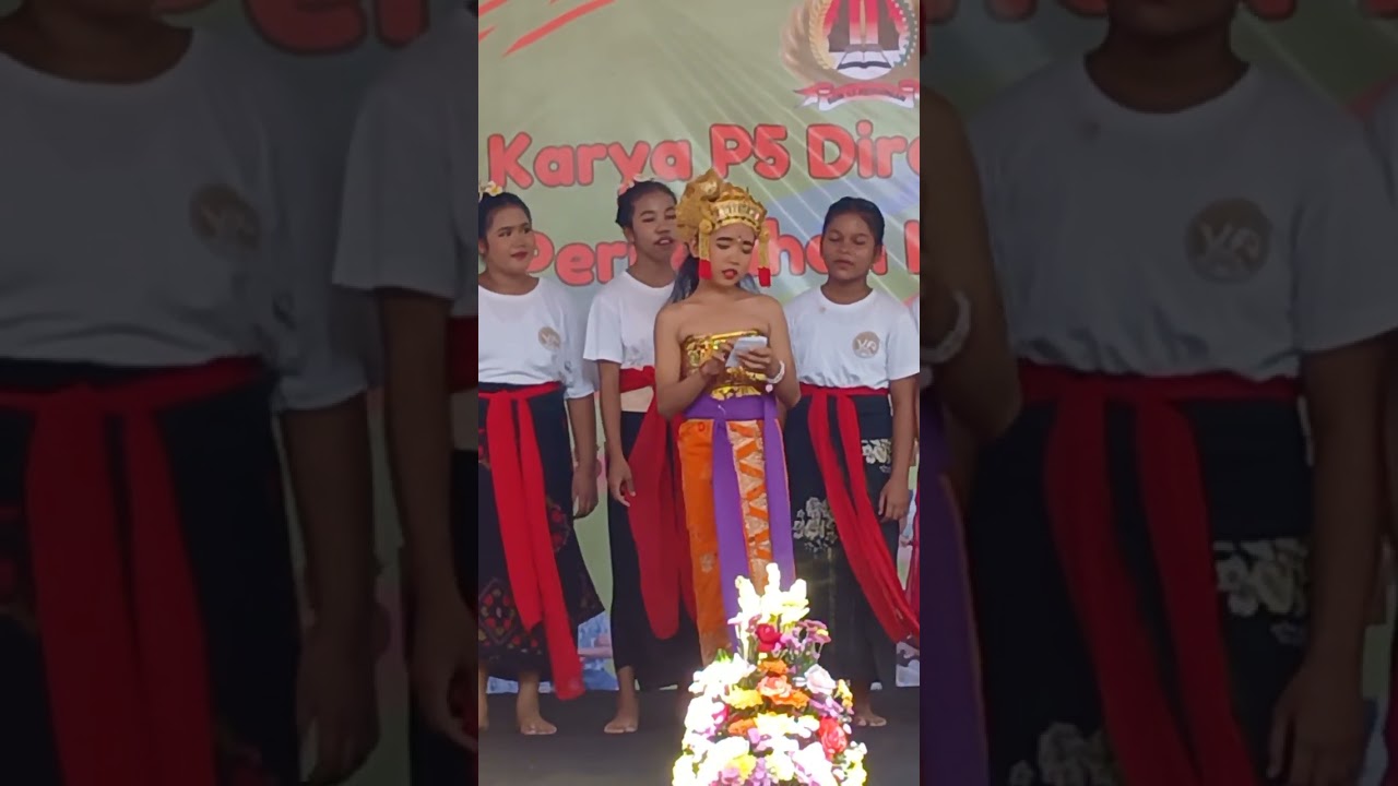 Pementasan Drama Rama Sinta Anak anak kelas VA SD 13 Pedungan Denpasar selatan