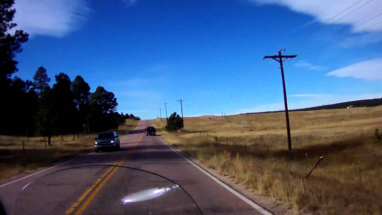Ride through Black Forest, Colorado YouTube