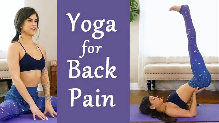Yoga for Back Pain from Standing All Day | Relaxin...