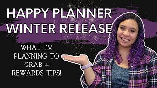 Happy Planner Winter Release 2024 + Rewards Tips!