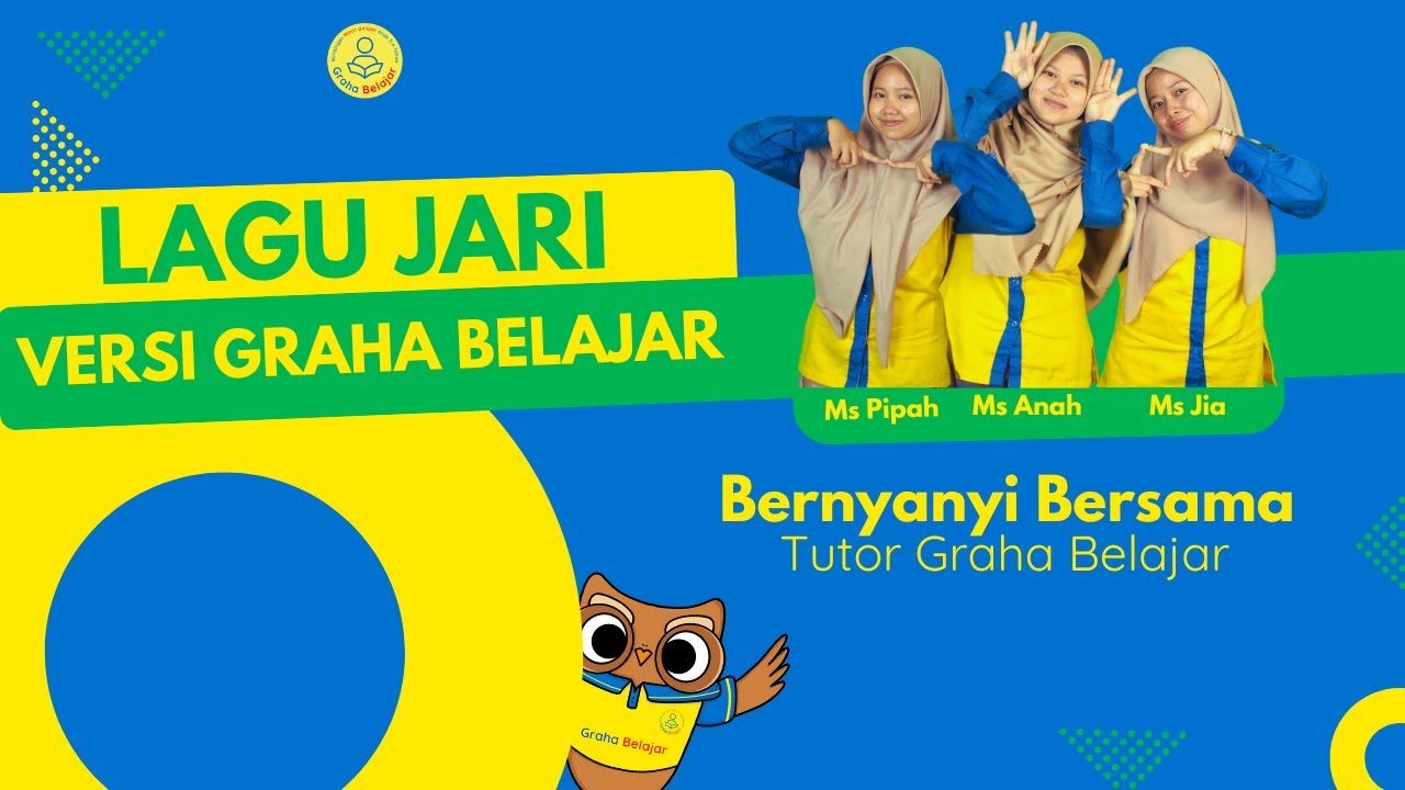 Lagu Jari Seru: Belajar Angka & Hitung Bersama Anak | Lagu Anak Edukasi