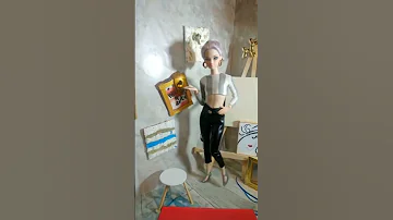 Odile And Her Catwalk Barbie Barbiedoll Mydollcreations Model Runway Aivideogenerator 