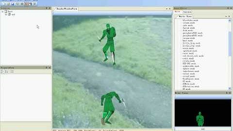Ogre Editor:Load/Save Scene using .NET serialize/deserialize , Launch native test using TiniXML