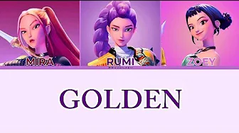 GOLDEN - HUNTR/X | Kpop Demon Hunters | Color coded lyrics video | GOLDEN - HUNTR/X | Kpop Demon Hunters | Color coded lyrics video |