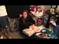 Fuller Kids Opening Presents at Nana Billie Montooth's: Christmas Eve 2014