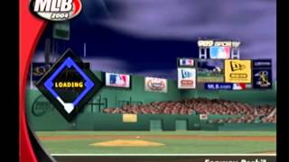 mlb 2004 ps2 intro  gameplay hq barry bonds home run