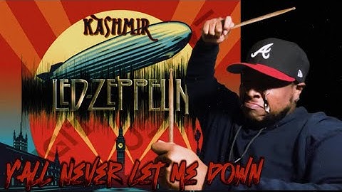 Gen Z Artist FINALLLLLLLY Hears Led Zepplin "Kashmir" *VERY 1ST LISTEN* They Always Speak Truth 🔥🎸🤘🏾