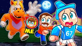 Pranking my Family as BUDDY THE UNICORN in Roblox Escape Buddy..