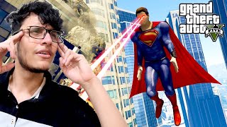 Superman Saves The World in GTA 5 (mods)