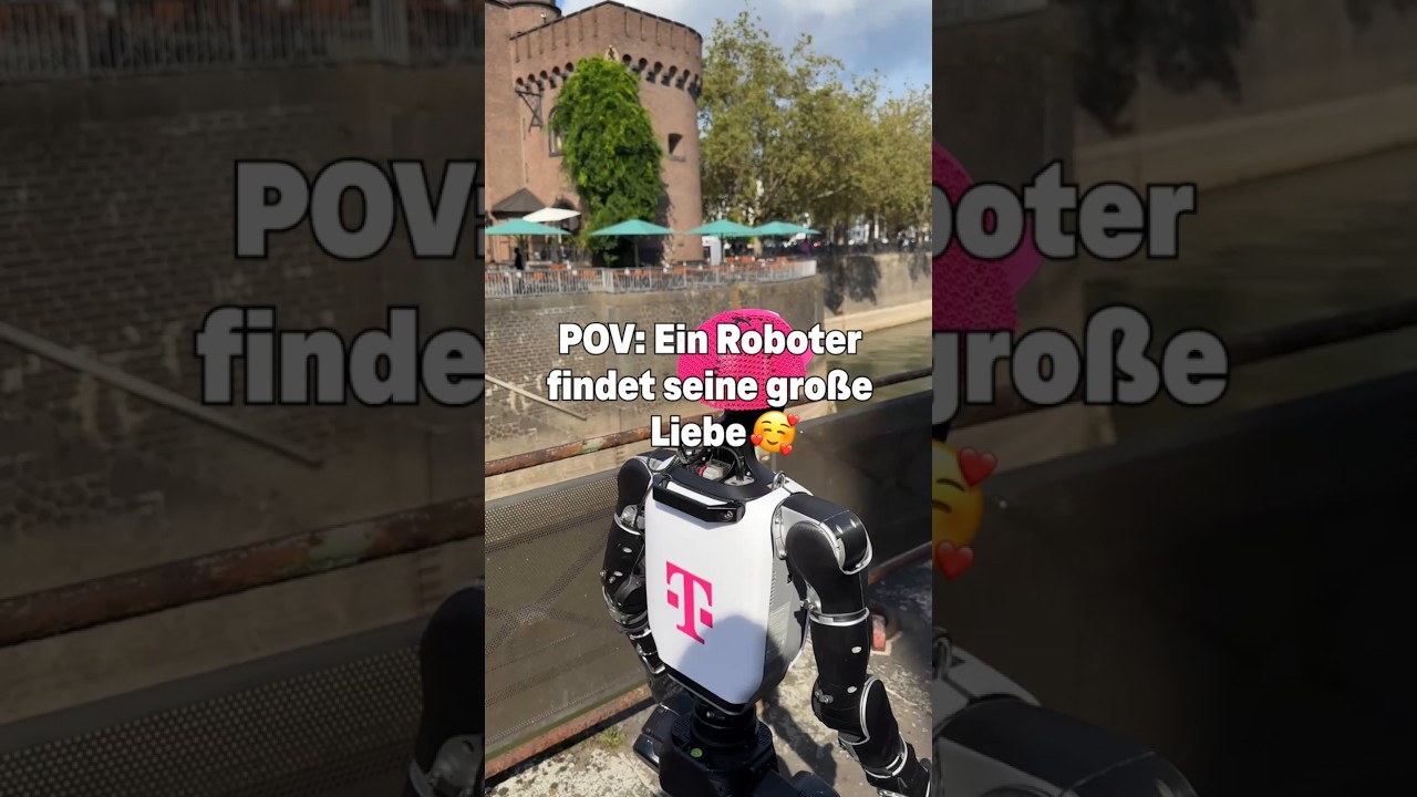 Bei so viel Innovation lag wohl auch Liebe in der Luft. 🤖💗