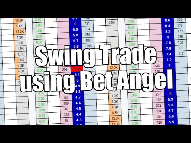 Betfair Trading - Swing trade using Bet Angel - Peter Webb