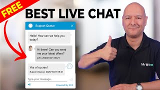 How to Add FREE Live Chat for Your Website | 3CX Live Chat - Easy tutorial (2023) screenshot 4