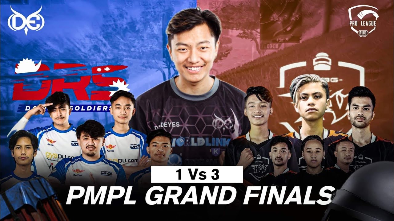 1V3 DRS AND HV IN PMPL FINALS🔥🙌
