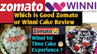 Winni First Time Experience Black Forest Cake Review,Unboxing Yummy Must Try Better than Zomato screenshot 5