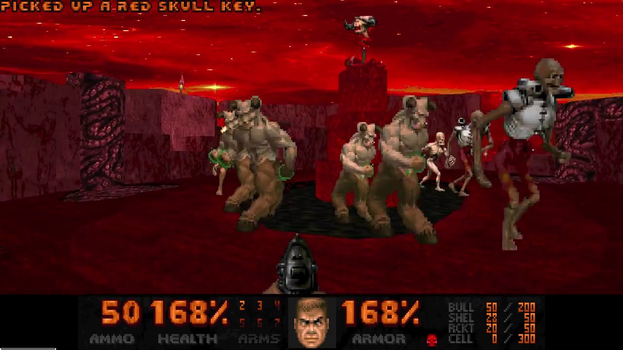 Doom 2: Sunlust Map18: Mu Cephei: Pacifist in 