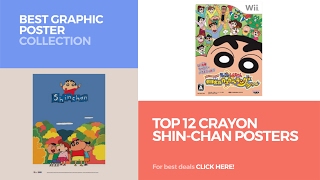 Top 12 Crayon Shin-Chan Posters // Best Graphic Poster Collection