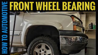 How to Replace the Front Wheel Bearings on a 200006 Chevy K1500 Silverado Suburban GMC Sierra Yukon