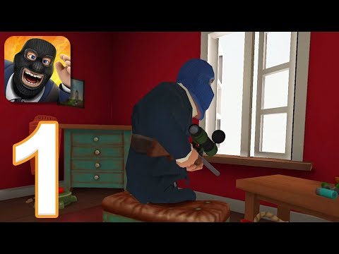 Snipers vs Thieves - Gameplay Walkthrough Part 1 (iOS, Android)