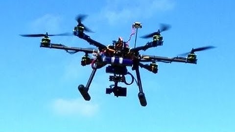 Tarot FY680 Hexacopter APM 2.6 Loiter (GPS Hold) and a Quick flight Demonstration