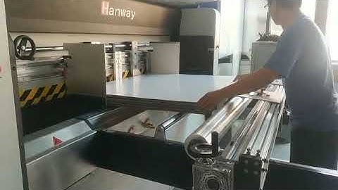 Hanway 6-color Revo2500W Digital Printer for Corrugated Paperboard