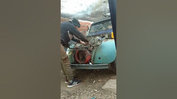 arrancooo la navee ..el citroen que estaba abandonado