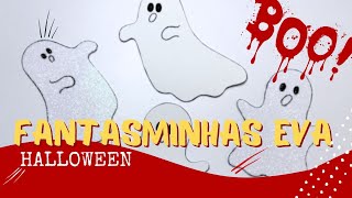 Fantasminhas super fáceis para o Halloween (dois modelos) | Filha da Arte