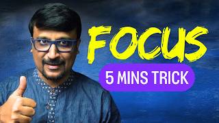 5 Minute Rule To Instantly Focus On Any Book