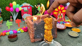 Miniature Paneer Shawarma | 90&#39;s Miniature Cooking | Paneer Shawarma | Street Food | Mini Cooking