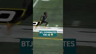Throwback To Brian Thomas Jr. Clocking A 4.33 40-Yd Dash At The Combine