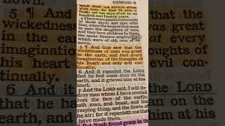 Genesis 6:5-6 is really bizarre if you believe in Calvinism…