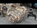 Restoration mercedes truck transmission with basic tools  how to rebuild broken transmission