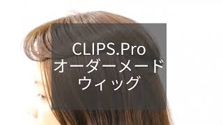ウイッグオーダー専用ページ CLIPS.Pro セミオーダーメイドヘアウィッグ(トップ・分け目)の卸