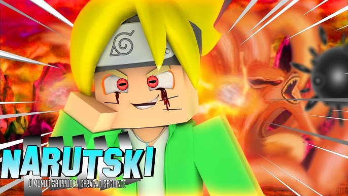 Minecraft: UM NOVO NINJA SURGE! *ketsuryugan* NARUTO (BORUTO) ✭ Guihh ✭ 