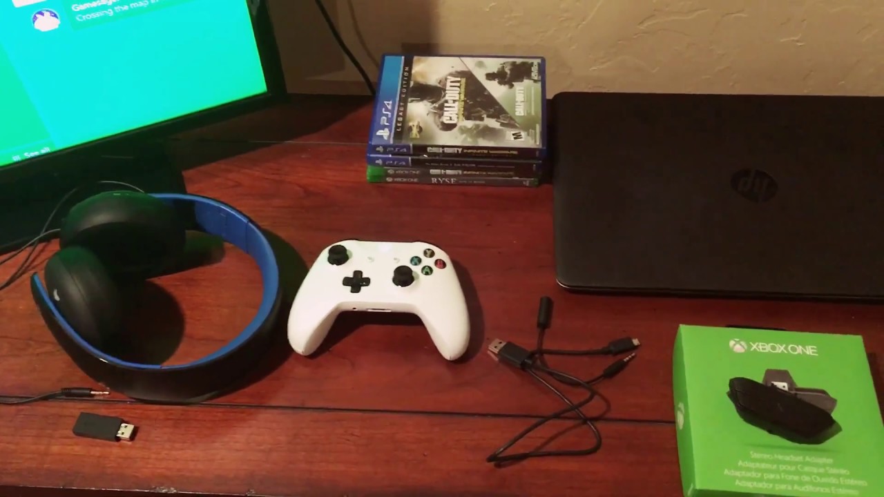 verteren Keuze kans How to use PlayStation GOLD HEADSET with XBOX ONE!! Easy & Cheap! - YouTube