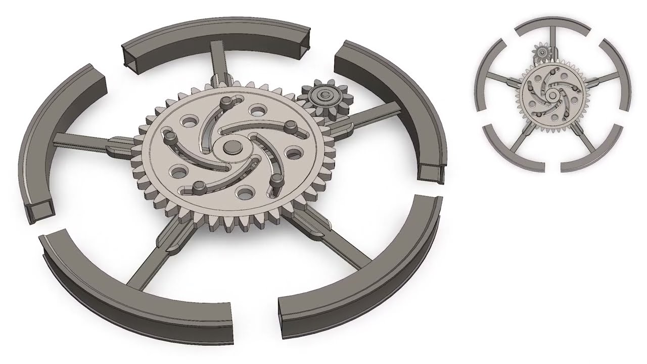 Pulley Expansion Mechanism YouTube