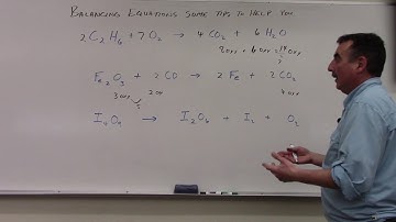 Balancing Equations Part 2 some helpful tips