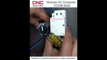 Modular AC Contactor |Contactor For Home #shorts #shortsfeeds #youtubeshorts