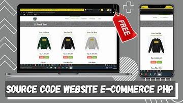 SISTEM INFORMASI E-COMMERCE PHP NATIVE BERBASIS WEBSITE | BONUS SOURCE CODE (S&K) BERLAKU