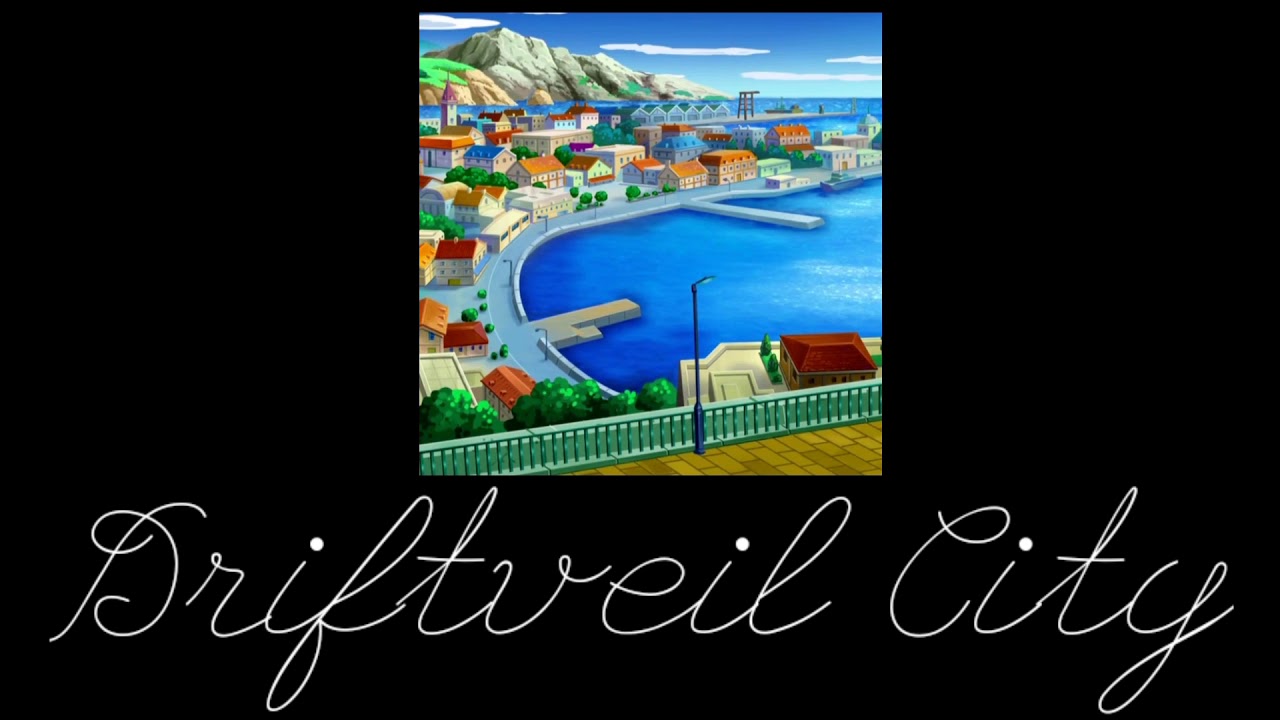 Driftveil City - Pokémon Black & White (𝙎𝙡𝙤𝙬𝙚𝙙 𝙣 𝙍𝙚𝙫𝙚𝙧𝙗)