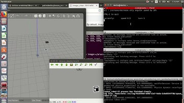 ArDrone like Quadrotor Gazebo Simulation - Detecting ArUco Code using ROS-OpenCV