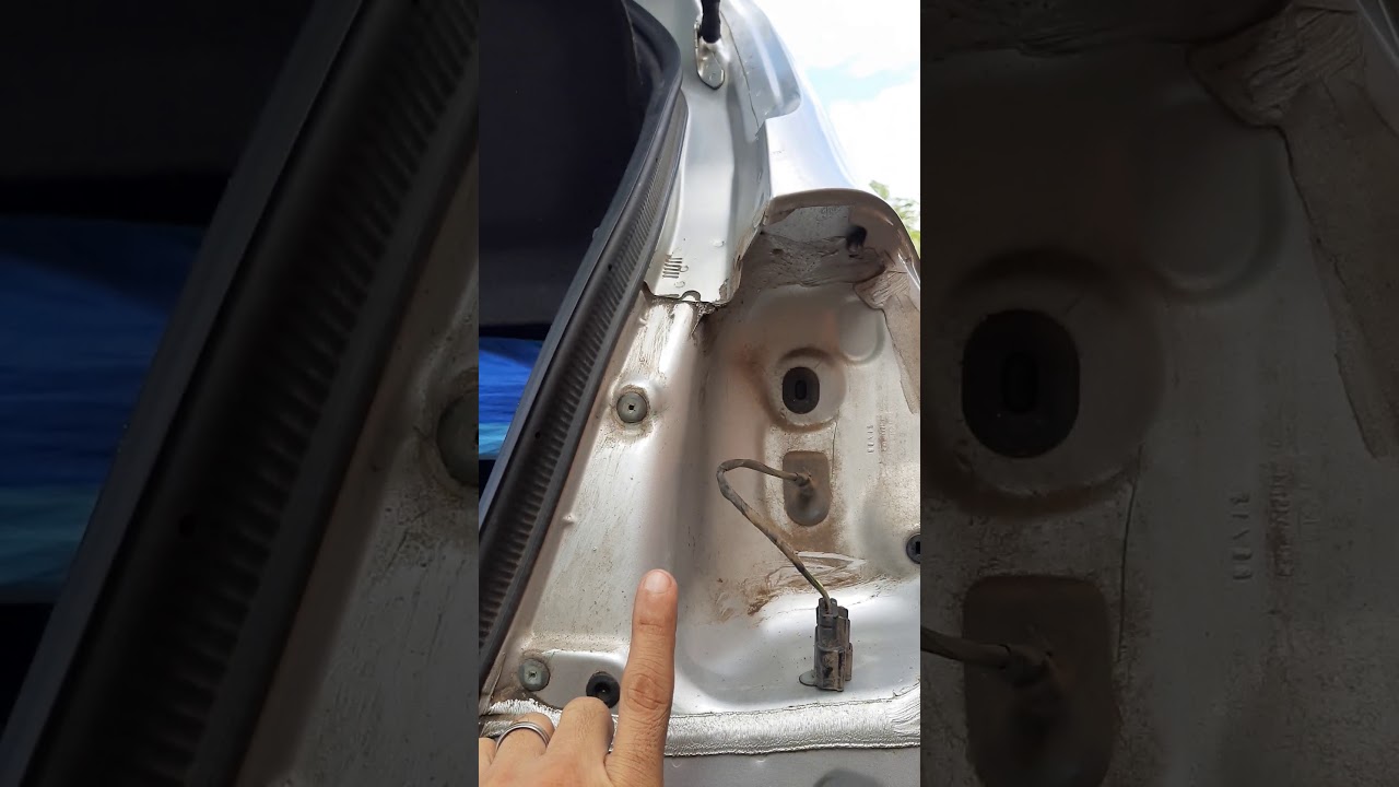 Infiltração no porta malas do Ford Ka 2018