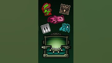 All 50 key chest rewards in Geometry Dash! #geometrydash #geometrydashicons