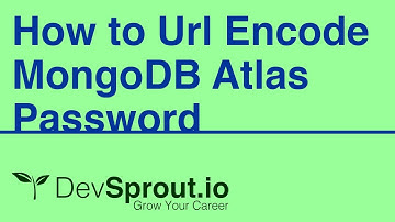 How to Url Encode Your MongoDB Atlas Connection Password