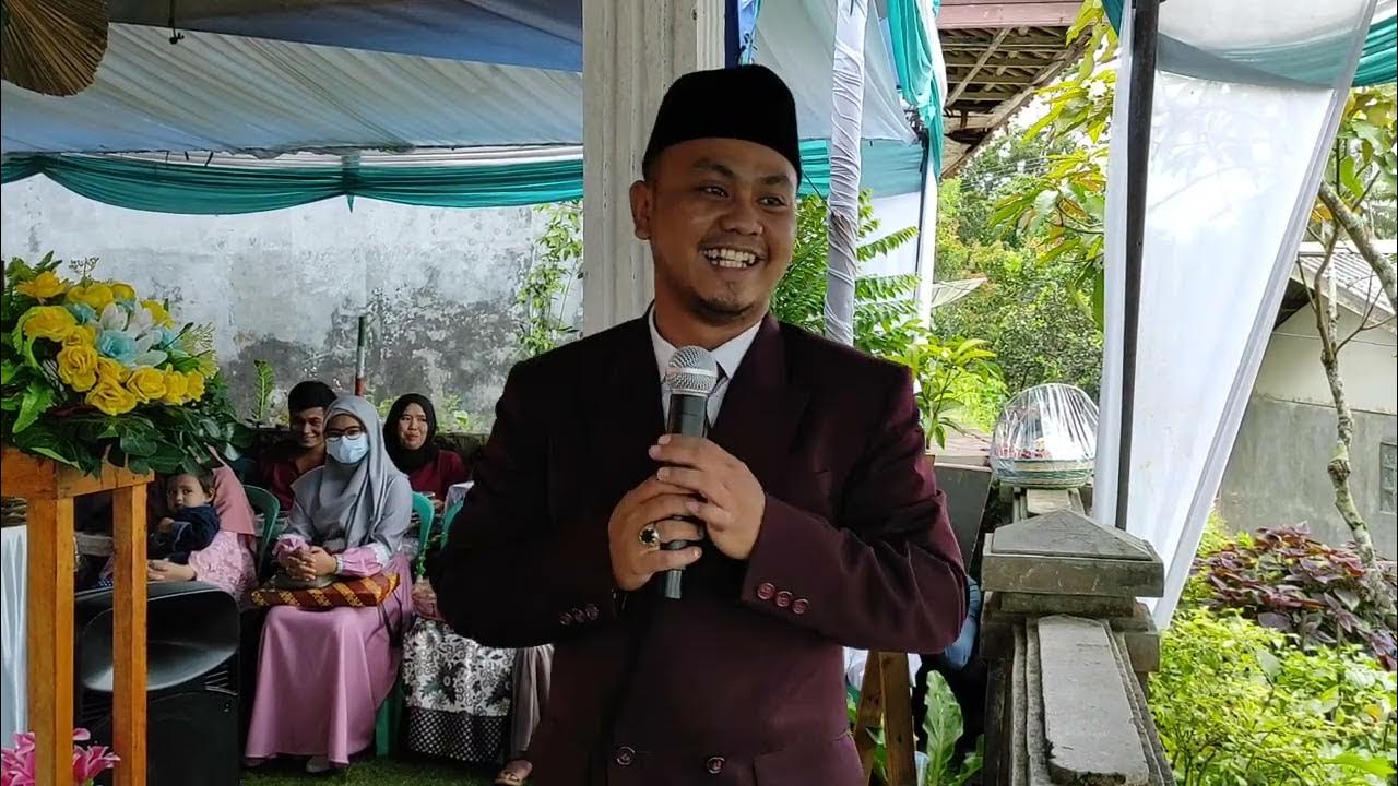 PIDATO PENYERAHAN PENGANTIN PRIA BAHASA SUNDA full PANTUN LUCU YouTube