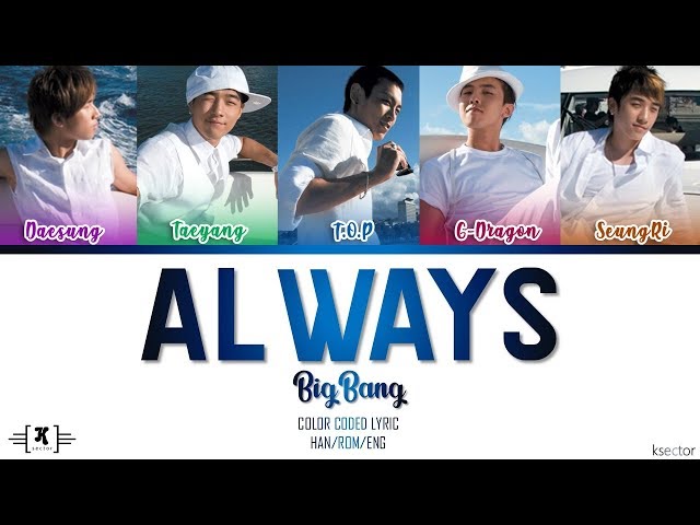 Bigbang - Always -Japanese Version
