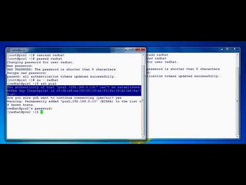 How to Set up SSH without Password in RHEL 7,  Password Less SSH in Red Hat 7 | Linux | RHEL 7