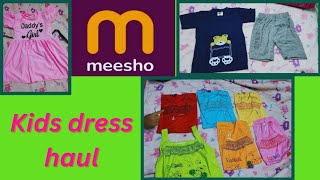 Kids dress haul from meesho