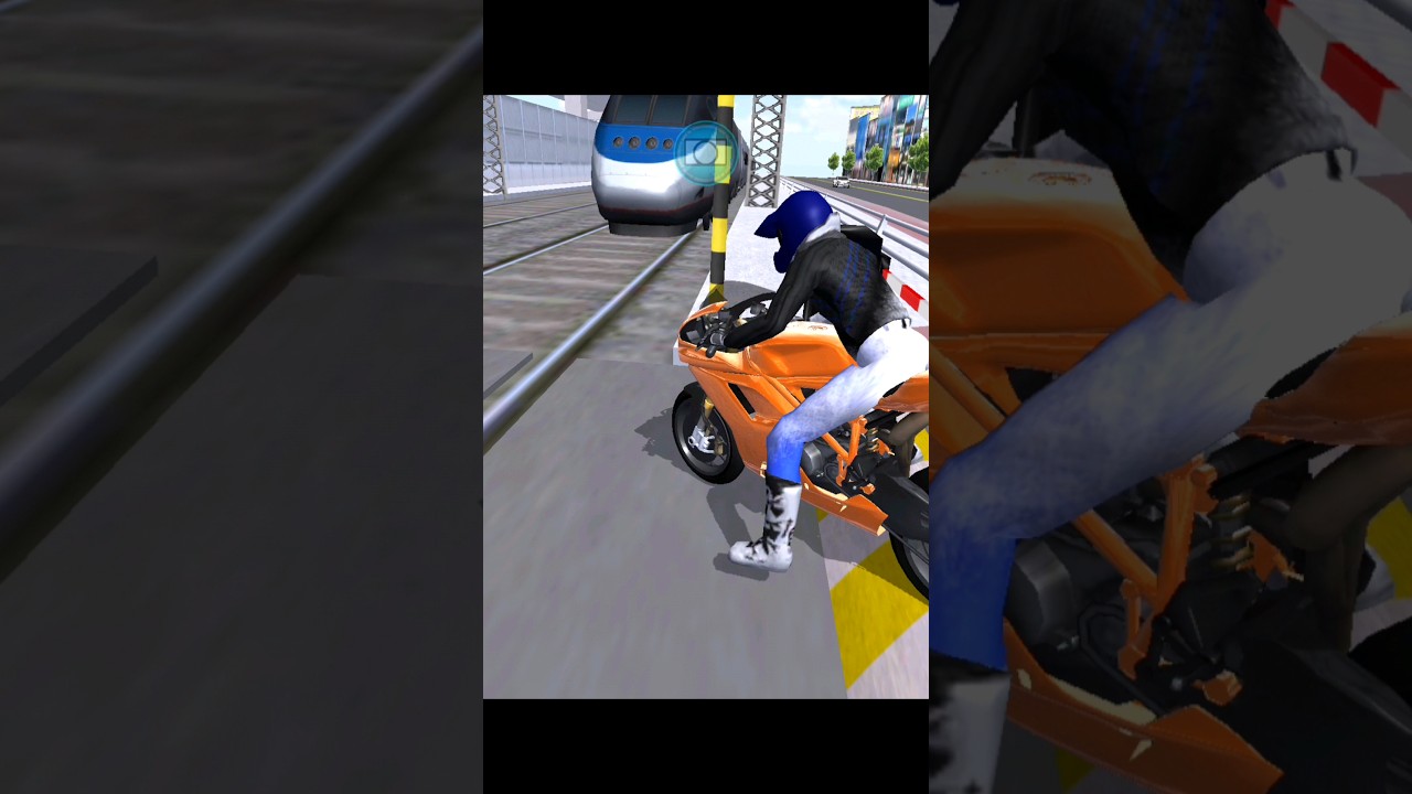 Bullet Train Crash Motorcycle 3d Driving Class 